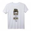 Momlife Totenkopf Leopard Muster Beste Mama Muttertags T-Shirt – Trendiges, lustiges Outfit für den Alltag & Geschenkidee