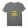 HapDog Bat Mom T-Shirt mit V-Ausschnitt - Offiziell lizenziertes Batman Merchandise für Superhelden-Fans und DC Comics Liebhaber
