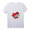 Damen Milf Herz Tattoo Milfhunter Milfs Geschenk – Lustiges Mama T-Shirt mit V-Ausschnitt für Weihnachten & Geburtstag