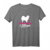 Pomeranian Zwergspitz Mama T-Shirt – Für Hundebesitzerinnen und Hundemütter, Klassisch geschnitten, Doppelt genähter Saum