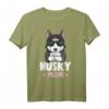 Husky Mom Hunde Mama Damen Frauchen T-Shirt – Süßes Hundemotiv für Hundeliebhaberinnen & Geschenkideen für Mutter, Schwester & Freundin