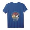 Damen Best Cat Mom Ever - Retro Vintage Katzen Mama Geschenk T-Shirt mit V-Ausschnitt für Muttertag, Geburtstag & Weihnachten