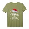 Mrs. Mama Santa Claus Weihnachts-T-Shirt mit Weihnachtsmann-Mütze – Perfekt für Paare, Familien & Gruppen auf Weihnachten und Weihnachtsmärkten
