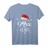 Mrs. Mama Santa Claus Weihnachts-T-Shirt mit Weihnachtsmann-Mütze – Perfekt für Paare, Familien & Gruppen auf Weihnachten und Weihnachtsmärkten
