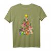 Lustiges Chihuahua Weihnachten Pyjama T-Shirt – Süßes Geschenk für Chihuahua-Liebhaber zu Weihnachten