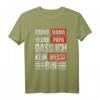 Lustiges Danke Mama und Papa Dass Ich Kein Wessi Bin Ossi T-Shirt – Stolzes Ostdeutschland Motiv für Sachsen, Thüringen & Co.