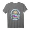 Homeschooling Mama T-Shirt mit Faultier - Lustiges Geschenk für Eltern und Schüler im Distanzunterricht, perfekt für 2021