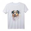 Australian Shepherd T-Shirt für Damen und Herren - Perfektes Geschenk für Aussie Mama, Papa & Hundeliebhaber zu Weihnachten & Geburtstag