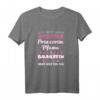 Prinzessin Mama & Baumeister T-Shirt – Lustiges Mutter-Outfit mit Sprüchen für Mama-Liebhaber