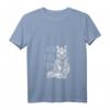 Damen Maine Coon Katzen Mama T-Shirt mit V-Ausschnitt – Perfektes Geschenk für Katzenliebhaber, Mütter & Tierfans zu Geburtstag, Weihnachten, Muttertag & Vatertag