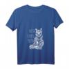 Damen Maine Coon Katzen Mama T-Shirt mit V-Ausschnitt – Perfektes Geschenk für Katzenliebhaber, Mütter & Tierfans zu Geburtstag, Weihnachten, Muttertag & Vatertag