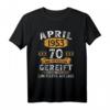 April 1953 Lustiges 70. Geburtstag T-Shirt für Männer & Frauen - Limitierte Edition, Vintage Geschenkidee für Jubilare