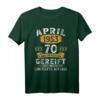 April 1953 Lustiges 70. Geburtstag T-Shirt für Männer & Frauen - Limitierte Edition, Vintage Geschenkidee für Jubilare