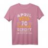 April 1953 Lustiges 70. Geburtstag T-Shirt für Männer & Frauen - Limitierte Edition, Vintage Geschenkidee für Jubilare