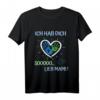Kinder Ich hab dich lieb Mama T-Shirt – Personalisiertes Muttertagsgeschenk für Jungen und Mädchen, perfekt für den Alltag, Geburtstag & Familienfeste