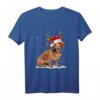 Dackel Rentier Weihnachten T-Shirt - Lustiges und Süßes Geschenk für Hunde- und Tierliebhaber zu Weihnachten oder Geburtstag