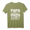 Papa Willst Du Mama Heiraten? - Heiratsantrag T-Shirt für Paare mit lustigem Spruch, ideal für den Verlobungsantrag und als Geschenk