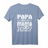 Papa Willst Du Mama Heiraten? - Heiratsantrag T-Shirt für Paare mit lustigem Spruch, ideal für den Verlobungsantrag und als Geschenk