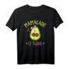 Mamacado of twins für Mama von Zwillingen T-Shirt – Bequeme Schwangerschaftskleidung für werdende Zwillingsmütter