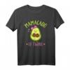 Mamacado of twins für Mama von Zwillingen T-Shirt – Bequeme Schwangerschaftskleidung für werdende Zwillingsmütter