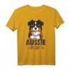Australian Shepherd Aussie Mom T-Shirt – Perfektes Geschenk für Hunde-Mütter, Liebhaber & Züchter zu Weihnachten, Geburtstag & Muttertag