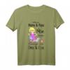 Kinder T-Shirt mit lustigem Spruch: Wenn Mama und Papa Nein sagen, frage ich Oma und Opa – Perfektes Geschenk für Enkelinnen und Enkeltochter