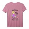 Kinder T-Shirt mit lustigem Spruch: Wenn Mama und Papa Nein sagen, frage ich Oma und Opa – Perfektes Geschenk für Enkelinnen und Enkeltochter