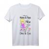 Kinder T-Shirt mit lustigem Spruch: Wenn Mama und Papa Nein sagen, frage ich Oma und Opa – Perfektes Geschenk für Enkelinnen und Enkeltochter