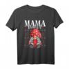 Mama Wichtel Weihnachten T-Shirt - Lustiges Festtagsgeschenk für Mütter und Familien zum Weihnachtsfest