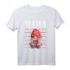 Mama Wichtel Weihnachten T-Shirt - Lustiges Festtagsgeschenk für Mütter und Familien zum Weihnachtsfest