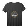 Damen Beste Mama T-Shirt mit kyrillischer Schrift - Muttertag Geschenk für russische Mütter und Russlanddeutsche