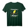 Gelber Kanarienvogel Kanarien Mama Vogel mit Federn T-Shirt – Süßes Vogelmotiv für Vogelmütter & Tierliebhaber
