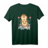Floral Otter Mutter & Baby Tier Muttertags-T-Shirt – Niedliches Otter Design für Mütter und Tierliebhaberinnen