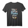 Ich Werde Mama 2024 - Süßes T-Shirt für werdende Mütter, perfekte Geschenkidee für Schwangerschaftsankündigungen & Babypartys
