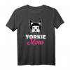 Yorkshire Terrier Mama T-Shirt – Klassisch geschnitten für Hundemütter & Hundeliebhaberinnen