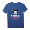 Yorkshire Terrier Mama T-Shirt – Klassisch geschnitten für Hundemütter & Hundeliebhaberinnen