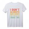 Lustiges Baby Zwillinge Geschenk für Schwangere Mama Papa T-Shirt – Perfekt für Babyparty & Geschlecht ankündigen
