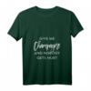 Damen T-Shirt mit lustigem Champagner-Spruch - Perfektes Geschenk für Mama & Papa, Geburtstag, Humor & Familie