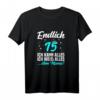 Endlich 15 ähm mama - Lustiges Geburtstags T-Shirt für Mädchen zum 15. Geburtstag, Geschenk & Deko
