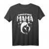 Beste Mama mit Baby Schwangerschaft T-Shirt - Russische Bekleidung für werdende Mütter & Geburtstagsgeschenk für Schwangere