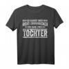 Papa & Mama T-Shirt mit lustigem Spruch 'Du kannst mich nicht erschrecken ich habe zwei Töchter' – Perfektes Geschenk zum Vatertag & Muttertag