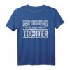 Papa & Mama T-Shirt mit lustigem Spruch 'Du kannst mich nicht erschrecken ich habe zwei Töchter' – Perfektes Geschenk zum Vatertag & Muttertag