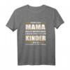 Lustiges Mutter T-Shirt für stolze Mama von drei Kindern - Perfekt zum Geburtstag, Weihnachten & als Dankeschön