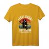 Lustiges Katzenbier T-Shirt mit Sarkasmus – Free Hugs Just Kidding Don't Touch Me, perfektes Geschenk für Katzenliebhaber, Weihnachten, Geburtstag & Valentinstag