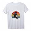 Lustiges Katzenbier T-Shirt mit Sarkasmus – Free Hugs Just Kidding Don't Touch Me, perfektes Geschenk für Katzenliebhaber, Weihnachten, Geburtstag & Valentinstag