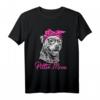 Pitbull Mama T-Shirt Geschenk für Pitbull-Hundeliebhaberinnen - Lustiges Hundemotiv, perfekte Geburtstags- oder Weihnachtsüberraschung für Pitbull-Fans