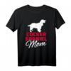 Cocker Spaniel Mama T-Shirt für Hundeliebhaberinnen - Klassisch geschnitten, doppelt genähter Saum