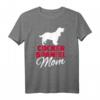 Cocker Spaniel Mama T-Shirt für Hundeliebhaberinnen - Klassisch geschnitten, doppelt genähter Saum