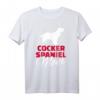 Cocker Spaniel Mama T-Shirt für Hundeliebhaberinnen - Klassisch geschnitten, doppelt genähter Saum