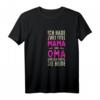 Habe zwei Titel Mama und Oma und rocke sie beide - Lustiges Oma Geschenk T-Shirt mit Spruch für Muttertag, Geburtstag & Weihnachten